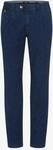 Eurex by Brax Herren Bundfaltenhose Style FRED, denim blau, Gr. 48