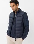 Brax Herren Steppweste Style WILL navy, dunkelblau, Gr. M