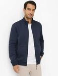 Brax Herren Sweatjacke Style SCOTT night blue, dunkelblau, Gr. M