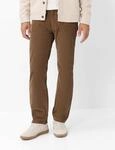 Brax Herren Cordhose Style CLINT CAPPUCINO, braun, Gr. 33/32