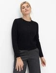 Brax Damen Strickjacke Style ANN, schwarz, Gr. 34