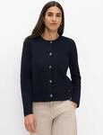 Brax Damen Strickjacke Style AMI navy, dunkelblau, Gr. 42