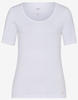 BRAX Damen Shirt Style CORA, Weiß, Gr. 42
