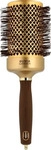Olivia Garden EXPERT BLOWOUT SHINE Wavy Bristles Gold&Brown 65 1 St Braun