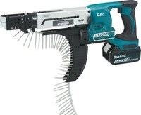 Makita Akku-Magazinschrauber 45-75 mm 18V / 5,0 Ah, 2 Akkus + Ladeger&auml;t im MAKPAC