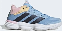 Adidas JQ1183, Adidas Court Stabil Hallenschuh Damen blau schwarz blau/schwarz
