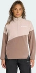 Adidas JX3892, adidas TERREX Multi Climawarm Fleece Oberteil Damen beige braun