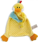 NICI 48890, NICI Schmusetuch 25x25cm Ente