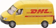 siku 1085, siku 1085 Mercedes Benz Sprinter gelb DHL Postwagen L2 H2