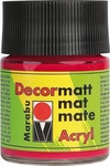 Marabu 14010 005 031, Marabu Acrylfarbe Decormatt 14010 005 031, kirschrot,...