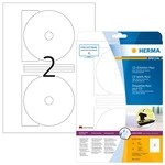 Herma 5115, Herma CD Etiketten Maxi 5115 &Oslash; 116 mm wei&szlig; 50 St&uuml;ck, Grundpreis:
