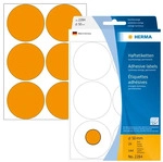 Herma 2284, Herma Markierungspunkte 2284, leuchtorange, &Oslash; 50mm