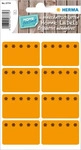 Herma 3774, Herma 3774 Tiefk&uuml;hletikette 26x40 orange 48 St&uuml;ck, Grundpreis:...