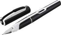 Pelikan 903054, Pelikan F&uuml;ller Style Black & White schwarz/wei&szlig; Feder M