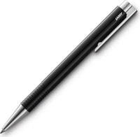 Lamy 1228045, Lamy Kugelschreiber logo M+ black 1228045, blau, 0,6mm, nachf&uuml;llbar