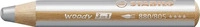 Stabilo 880/805, Stabilo Woody Aquarellfarbstift silber
