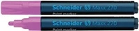 Schneider 127009, Schneider Lackmarker Maxx 270, 127009, rosa, 1-3mm Rundspitze