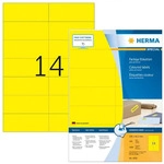 Herma 4555, Herma Etiketten Special 4555, gelb, 105x42,3mm, rechteckig