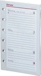 BSB 02-0072, BSB Kalendereinlage 02-0072, Pocket, 1 Woche / 2 Seiten, 8x12,8cm...