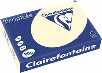 Clairefontaine 1871C, Clairefontaine Kopierpapier Trophee 1871C sand A4 80g 500