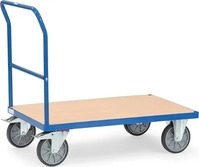 fetra 2503, fetra Schiebeb&uuml;gel-Wagen Stahl/Holz Buche 1200x800mm b.500kg