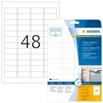 Herma 9531, Herma Folienetiketten Special 9531, wei&szlig;, 45,7x21,2mm, rechteckig 480