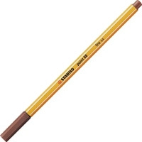 Stabilo 88/75, Stabilo Fineliner point 88, 88/75, orange, wei&szlig;e Streifen, 0,4mm