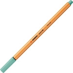 Stabilo 88/12, Stabilo Fineliner point 88, 88/12, orange, wei&szlig;e Streifen, 0,4mm