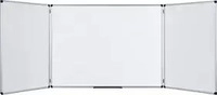 Bi-Office TR01030207170, Bi-Office Whiteboard klappbar Maya Trio, TR01030207170,