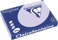 Clairefontaine 1250C, Clairefontaine Kopierpapier Trophee 1250C lila pastell A3 80g