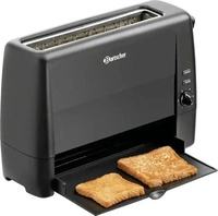 Bartscher 100282, Bartscher Toaster TS20Sli 100282, schwarz, 1300 Watt
