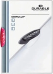 Durable 226035, Durable Klemmhefter SWINGCLIP 30 226035, A4 purpurrot, f&uuml;r ca. 30
