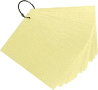 Exacompta 10809SE, Exacompta Karteikarten 10809SE wei&szlig; A6 liniert 205g 100...