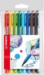 Stabilo 488/8-01, Stabilo Faserschreiber pointMax 8ST sortiert 8 St&uuml;ck, Grundpreis: