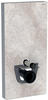 Geberit Monolith Sanitärmodul Steinzeug für Wand-WC, 101cm betonoptik/ Aluminium