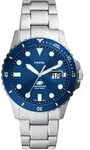 Fossil Herrenuhr FOSSIL BLUE DIVE FS6029 - silber
