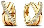 Pandora Creolen Pandora Signature 263150C01 - gold