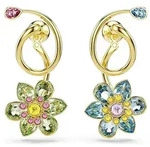 Swarovski Creolen Idyllia 5709025 - gelbgold, mehrfarbig