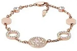 Fossil Armband JF01739791 - ros&eacute;gold