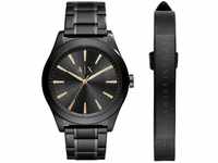 Armani Exchange Uhren-Set AX7102 - schwarz