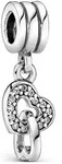 Pandora Anh&auml;nger Moments Verschlungene Herzen 791242CZ - silber