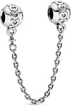 Pandora Charm Moments Gereihte Herzen Komfortkette 791088-05 - silber