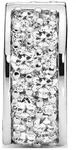Pandora Charm Timeless Klarer Pav&eacute; Clip 791817CZ - silber