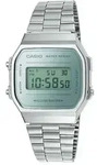 Casio Unisexuhr Vintage A168WEM-7EF - silber