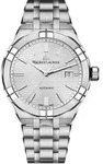 Maurice Lacroix Herrenuhr Aikon Chronograph AI6008-SS002-130-1 - silber