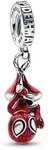 Pandora Anh&auml;nger Marvel x Pandora 792323C01 - rot, silber