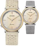 Citizen Uhren-Set inkl. Wechselarmband Elegant Eco-Drive EM1006-40A