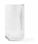 Lyngby Porcel&aelig;n - Glasvase, H 31 cm, transparent