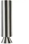 OYOY - Toppu Vase, &Oslash; 8,5 x H 31 cm, schwarz / wei&szlig;