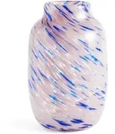 HAY - Splash Vase L, &Oslash; 17,5 x H 27 cm, light pink and blue